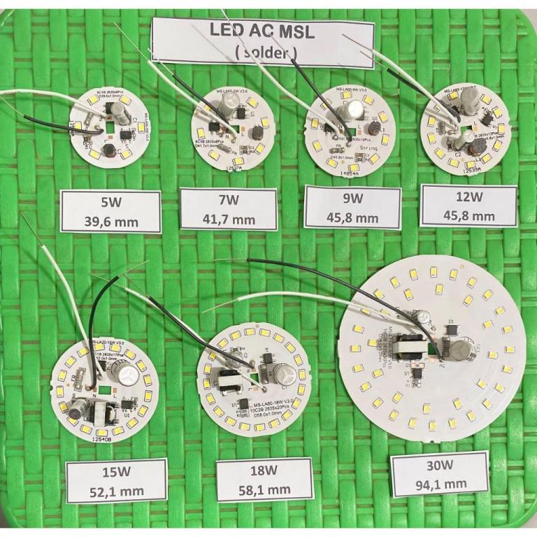 MATA MSL Code AC LED PCB - All Watt Electric AC Lamp Eye in Novena - Image 1
