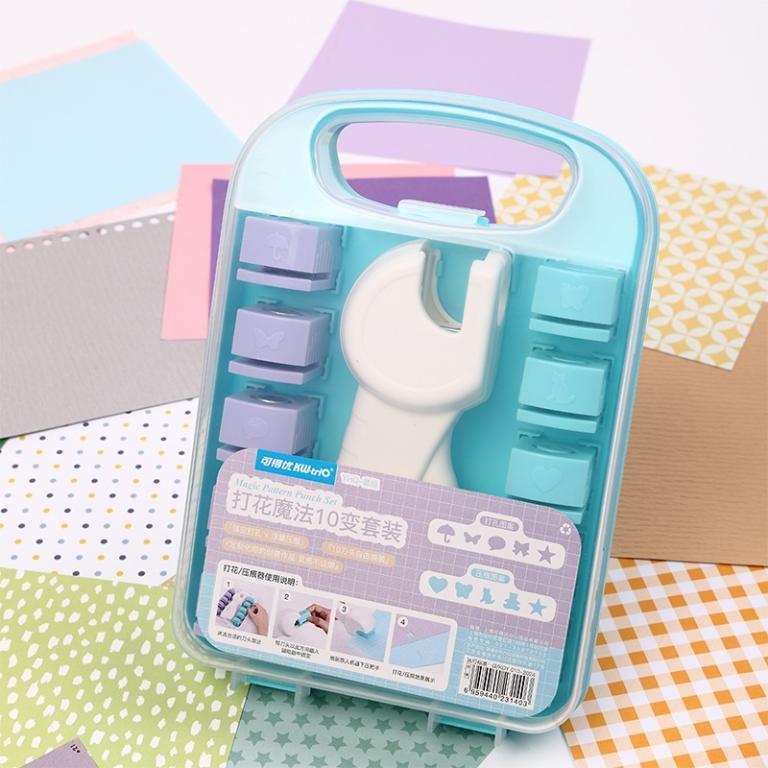 Creative Magic Pattern Punch Set 2-in-1 Embossing & Cut-Out … in Toa Payoh - Image 1