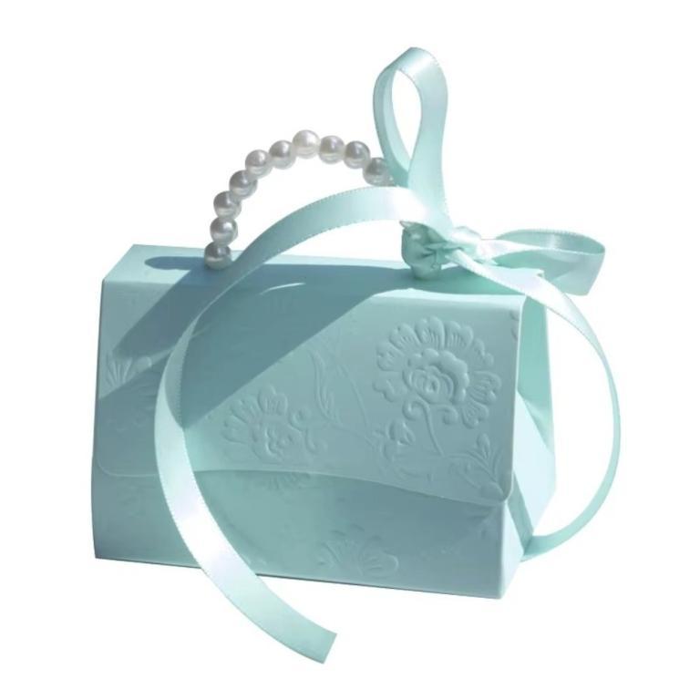 MARIER Packaging Box, Pearl Chain Paper Handheld Candy Box, … in Singapore - Image 1
