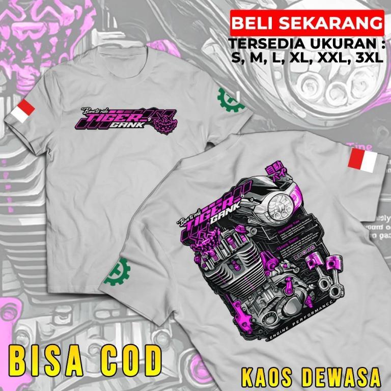 KATUN Tiger Gank Born To Ride Racing T-Shirt Herex Gank CB … in Sembawang - Image 1