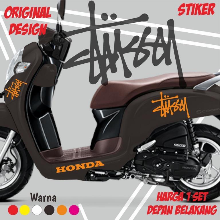 CUSTOM NAME AVAILABLE Scoopy STUSSY/ Sticker One Set /all … in North-Eastern Islands - Image 1