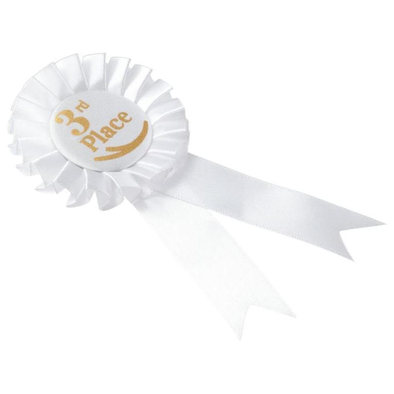 YOHII Rosette Ribbon, Blue,Red,White Recognition Ribbons … in Toa Payoh - Image 1