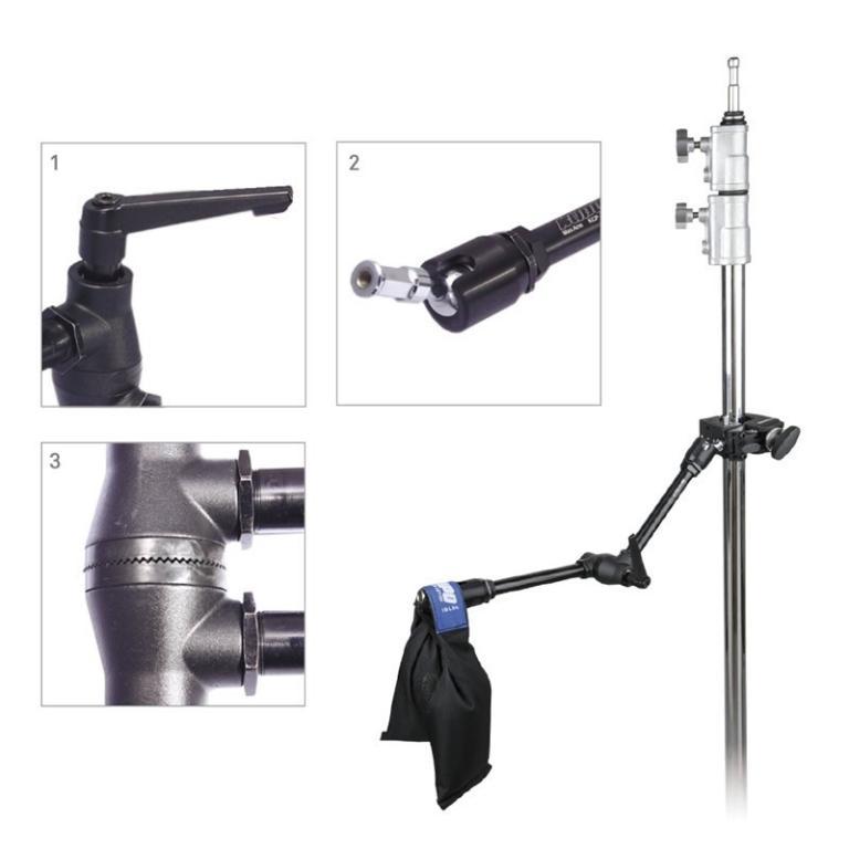 Kupo KCP-101 / Max Arm with Ratcheted Handle [KG100211] in Singapore - Image 1