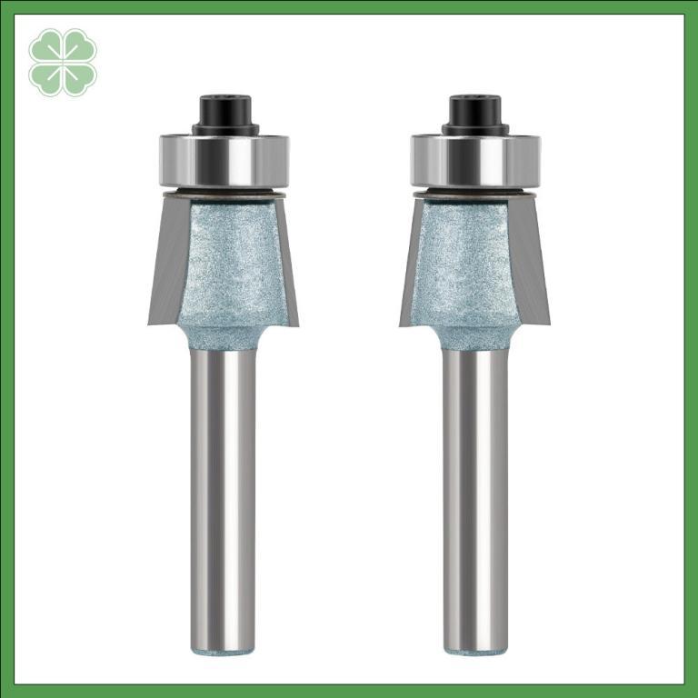 7° Chamfer Router Bit with 2 Flutes 1/4 Inch or 6mm Shank … in Toa Payoh - Image 1