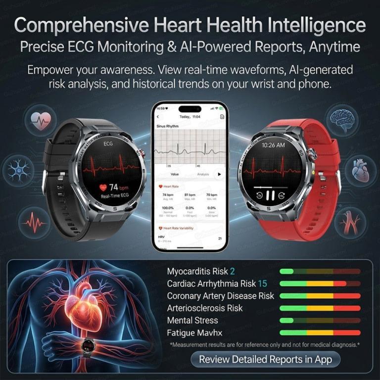 2026 Professional Level AI-GPT Health Monitoring Smart … in Singapore - Image 1