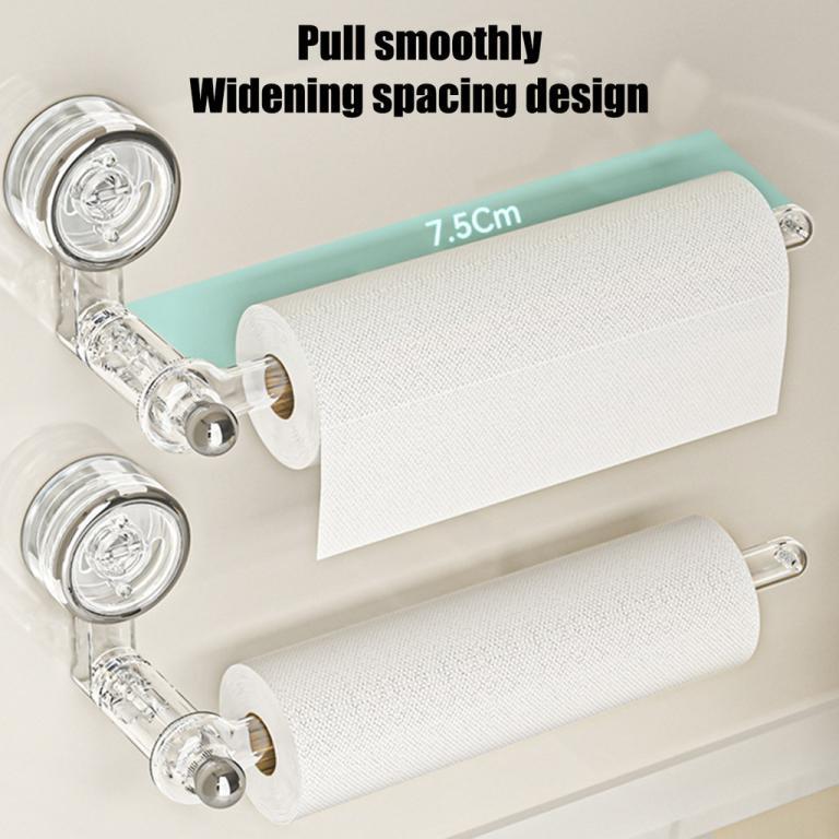 Suction Cup Kitchen Tissue Rack Punch-free Cabinet Paper … in Bukit Batok - Image 1