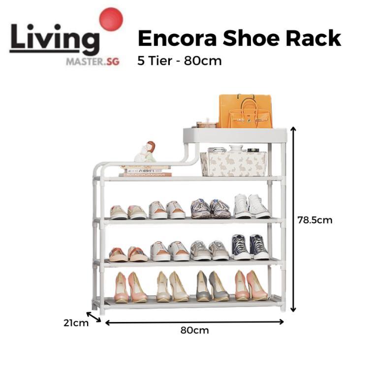 Encora Shoe Rack Organizer Shoe Shelf Large Capacity Shoe … in Sembawang - Image 1
