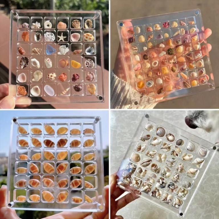 【MY】Acrylic Shell Storage Box Magnetic Transparent Acrylic … in Bukit Batok - Image 1