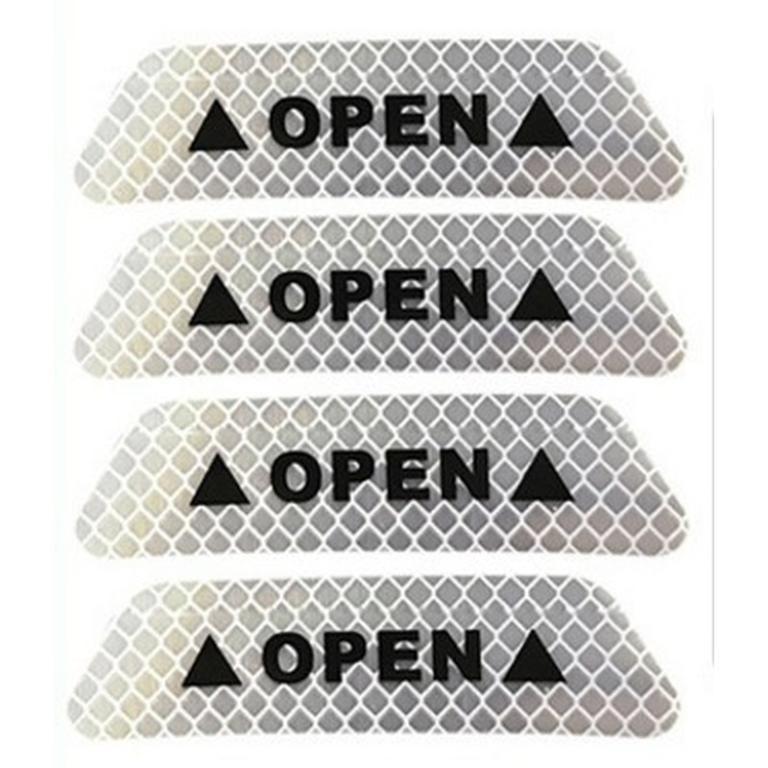 Car Door Reflective OPEN Sticker Anti-Scratch Warning Decal … in Mandai - Image 1