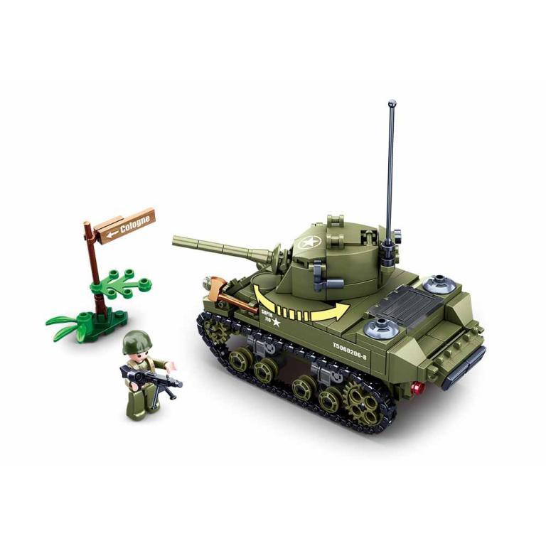 Sluban - WWII-M5 Light Tank Bricks Building Blocks … in Toa Payoh - Image 1