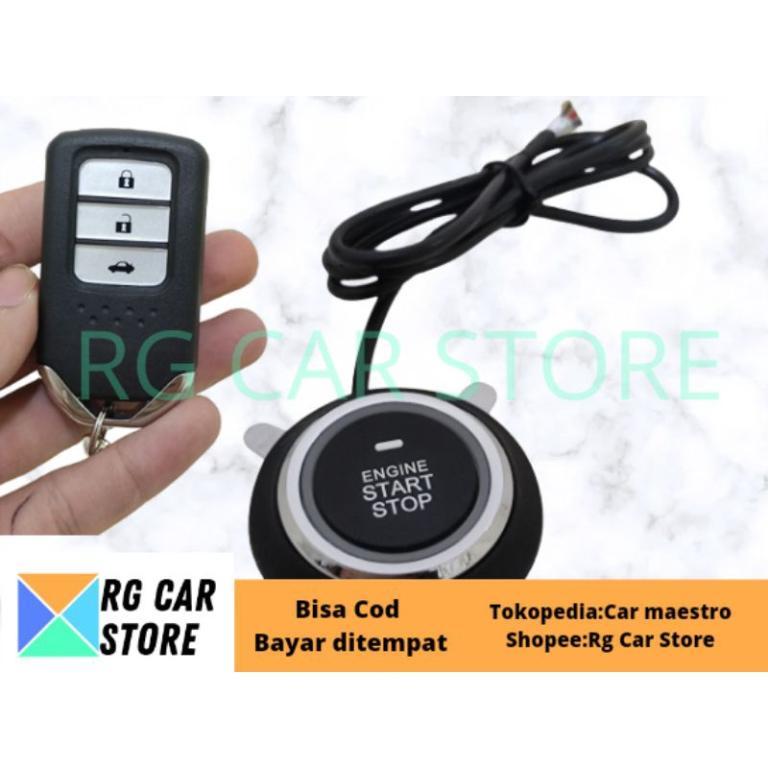 CAR ALARM KEYLESS PUSH BUTTON ENGINE START/STOP Complete … in Mandai - Image 1