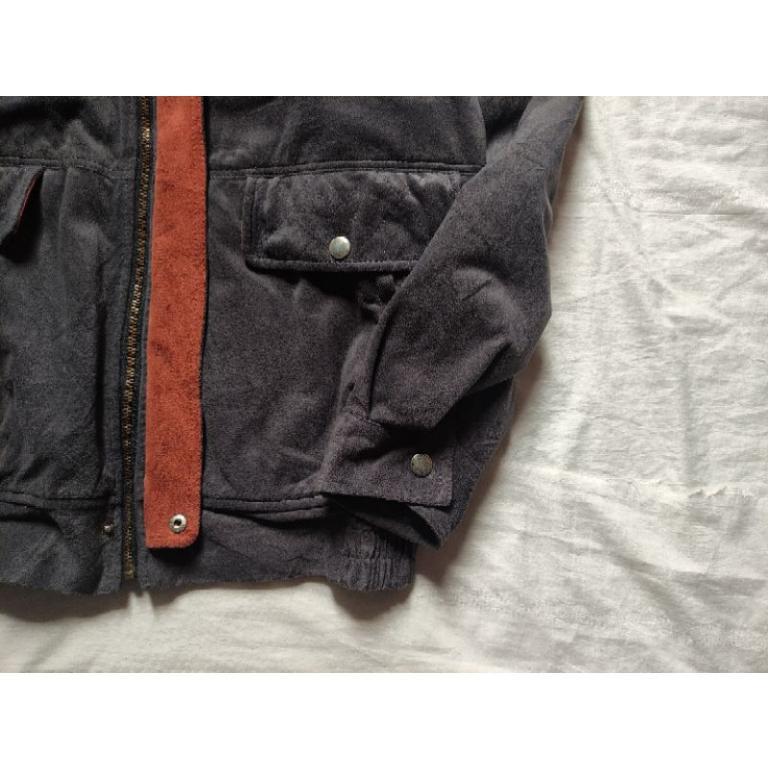 Flight Jacket Suede Cigarette Ass in Woodlands - Image 1