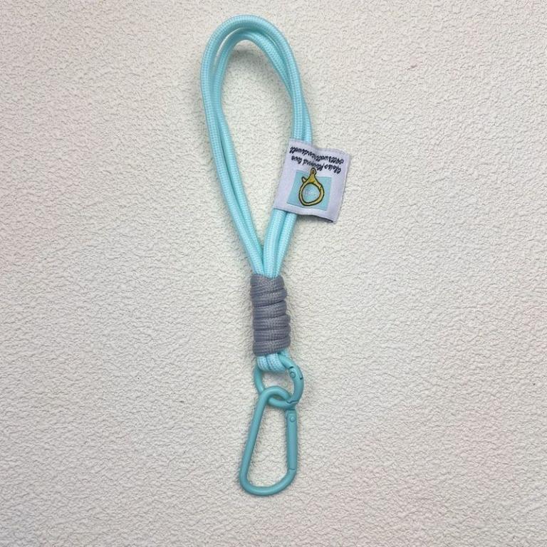 12 Same Style Colorful Braided Rope Mobile Phone Keychain … in Singapore - Image 1