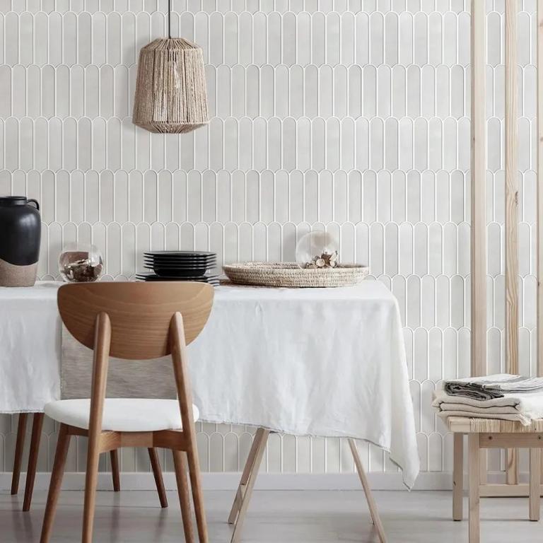ZAIJIEEE Wall Sticker, Self-adhesive Fish Scale Wall Tile, … in Geylang - Image 1