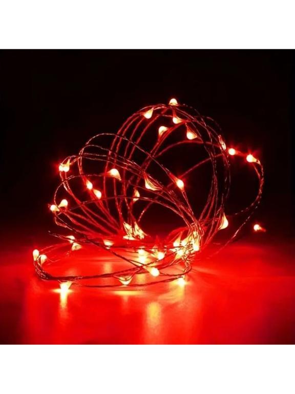 1M 2M 20LED Fairy String Light, Waterproof Silver Copper … in Singapore - Image 1