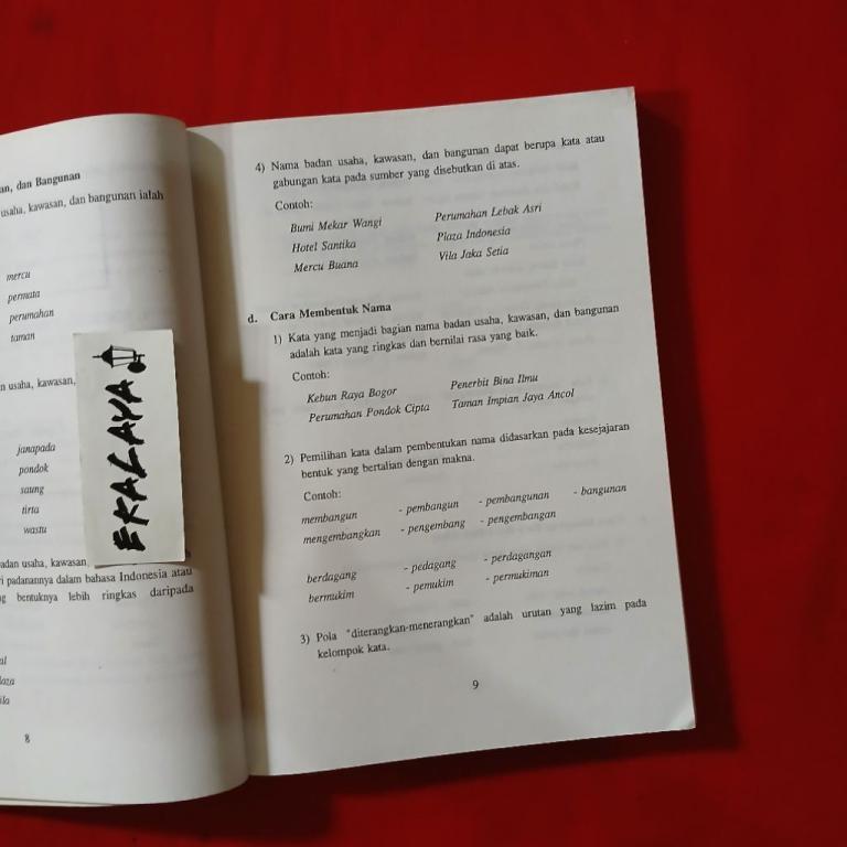 Book GUIDELINES FOR INDONESIAN WRITING NAMES AND ASING … in Geylang - Image 1