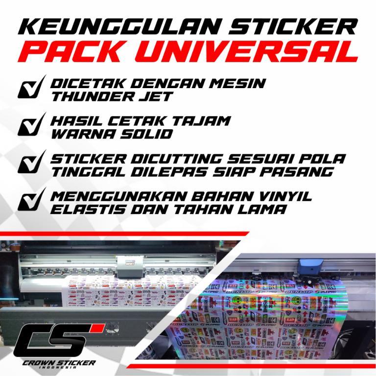 HP Waterproof Anime Sticker Pack for Motorcycle Casing … in North-Eastern Islands - Image 1