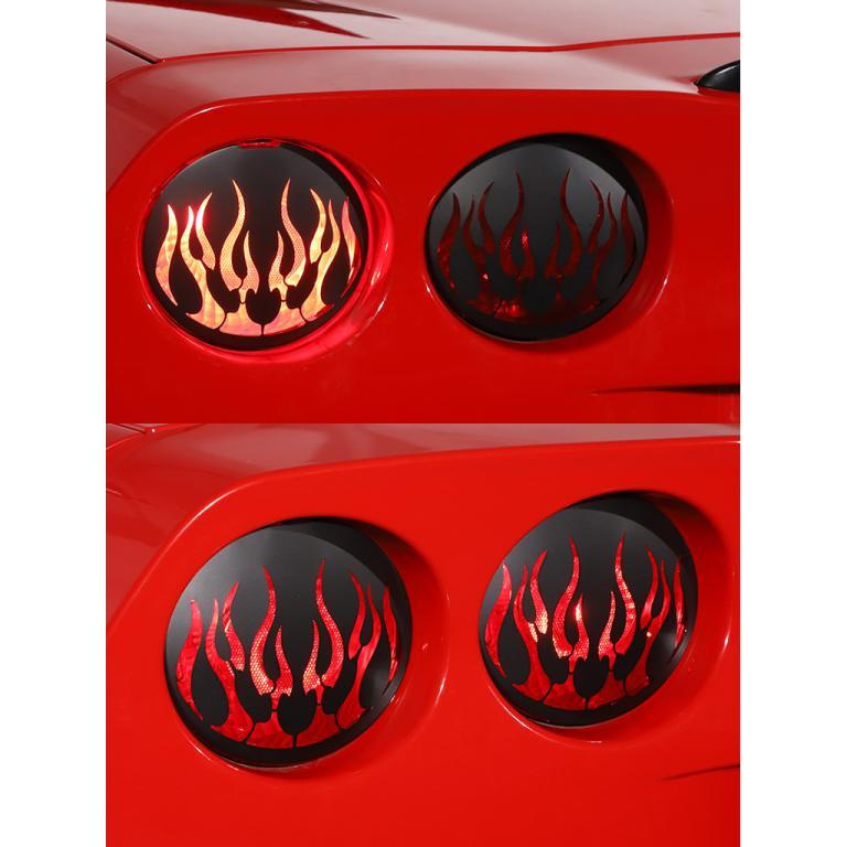 Stainless Steel Rear Fog Light Cover For Chevrolet Corvette … in Punggol - Image 1