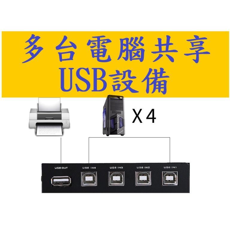 USB Device Printer Switcher Sharing (One Connected To Four … in Toa Payoh - Image 1