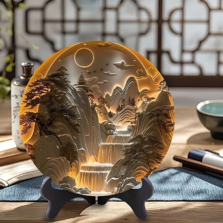 Antique Embossed Three-Dimensional Sense School Table Disc … in Mandai - Image 1