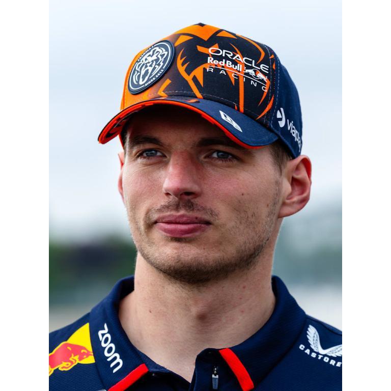 Red Bull Racing Max Verstappen Orange Lion Driver Hat for … in Geylang - Image 1