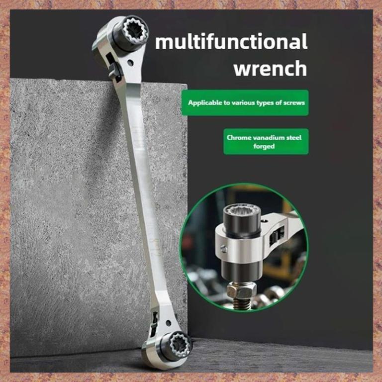 Labor-Saving Multifunctional Ratchet Wrench with Bi-Directio … in Bishan - Image 1