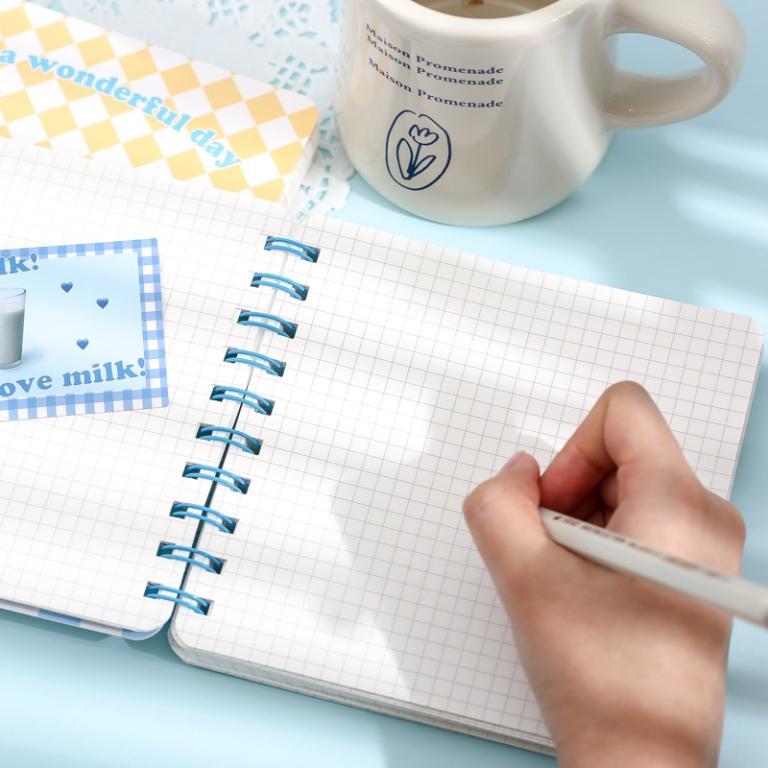 Mr Paper Square Notebook Grid Pages Ring Journal Book … in Toa Payoh - Image 1