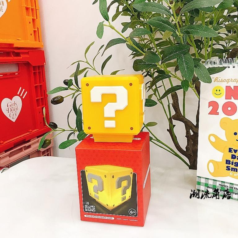 Super Mario Bros Musical LED Question Mark Night Light … in Geylang - Image 1