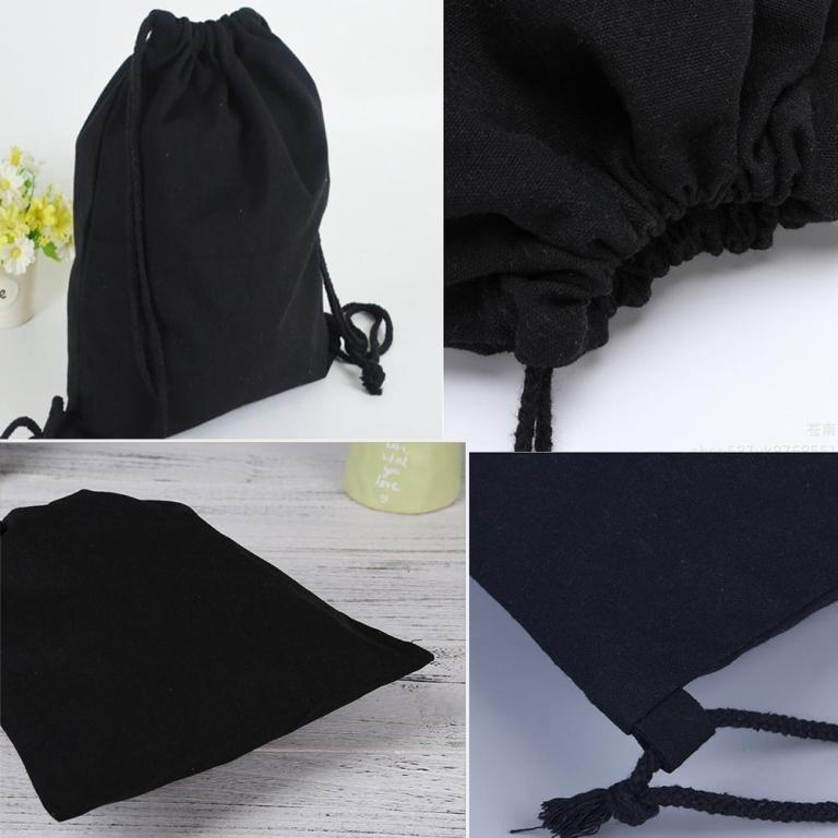 Practical Canvas Drawstring Backpack for Outdoor Travel in North-Eastern Islands - Image 1