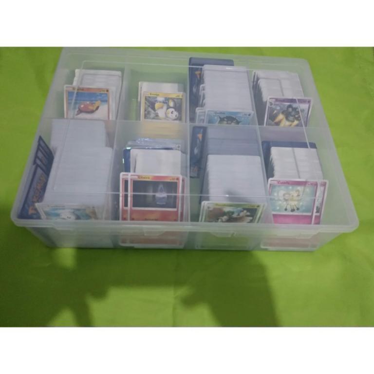 Storage Case Clear 8 divider Multipurpose Storage box TCG … in Bukit Batok - Image 1