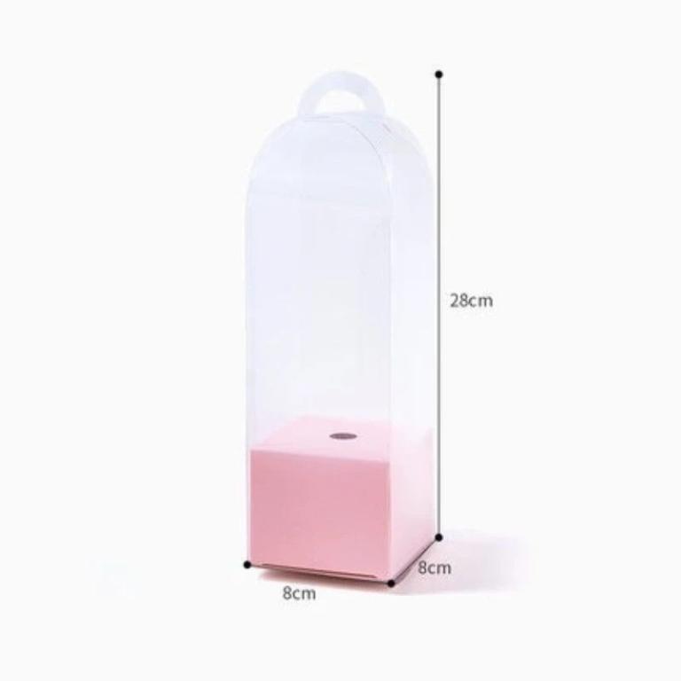 1PCS Transparent Flower Gift Box Florist Wrapping Boxes PVC … in Toa Payoh - Image 1