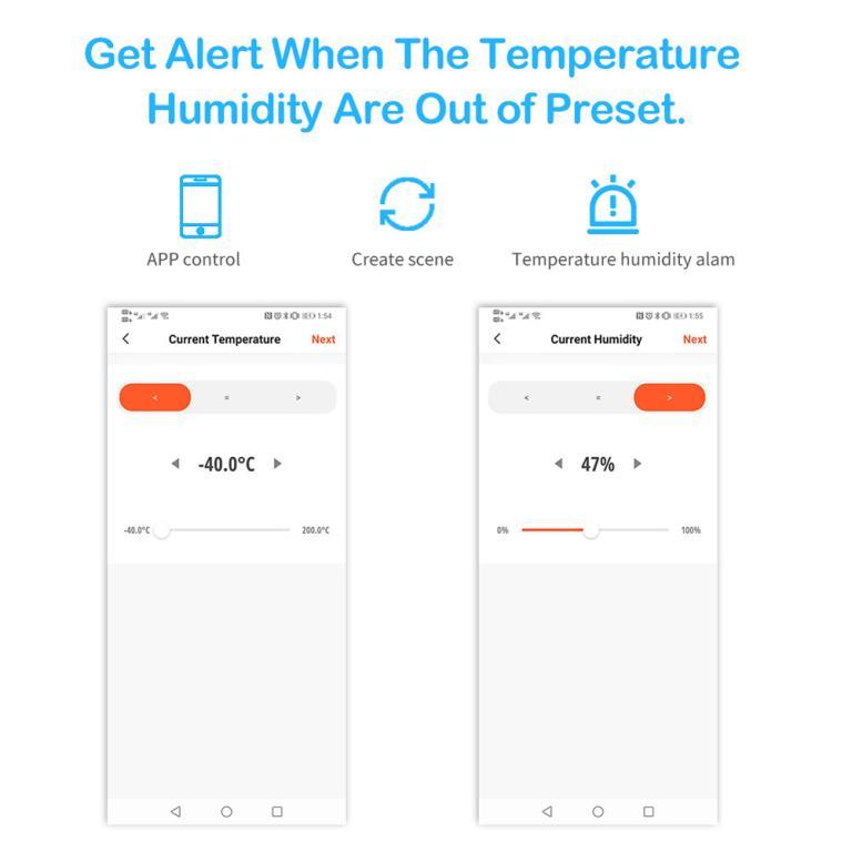 Tuya WiFi BT Temperature Humidity Detector LCD Display … in Toa Payoh - Image 1