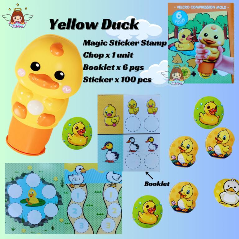 Cartoon Sticker Stamp Magic Sticker Chop Kids Educational … in Singapore - Image 1