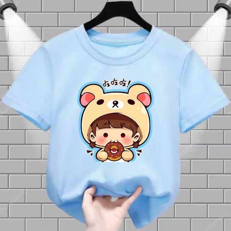 KATUN DONUT PICTURE COTTON CLOTHES FOR GIRLS AND BOYS FOR … in Bishan - Image 1