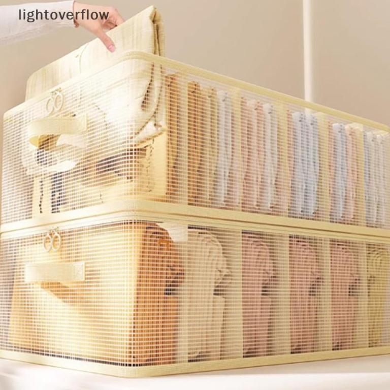 [lightoverflow] Large Capacity Clothes Storage Bag Foldable … in Toa Payoh - Image 1