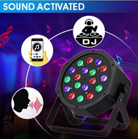 18-Inch 4-in-1 Slim LED Par Fixture: High-Output Beam with … in Toa Payoh - Image 1