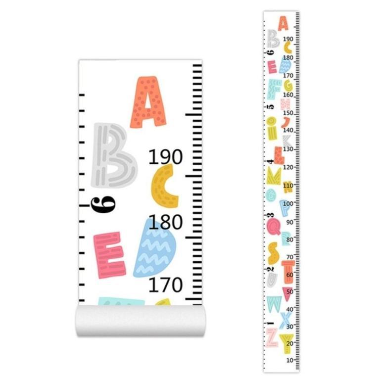 PREVALENT Height Chart Growth Ruler, Catoon Pattern … in Sengkang - Image 1