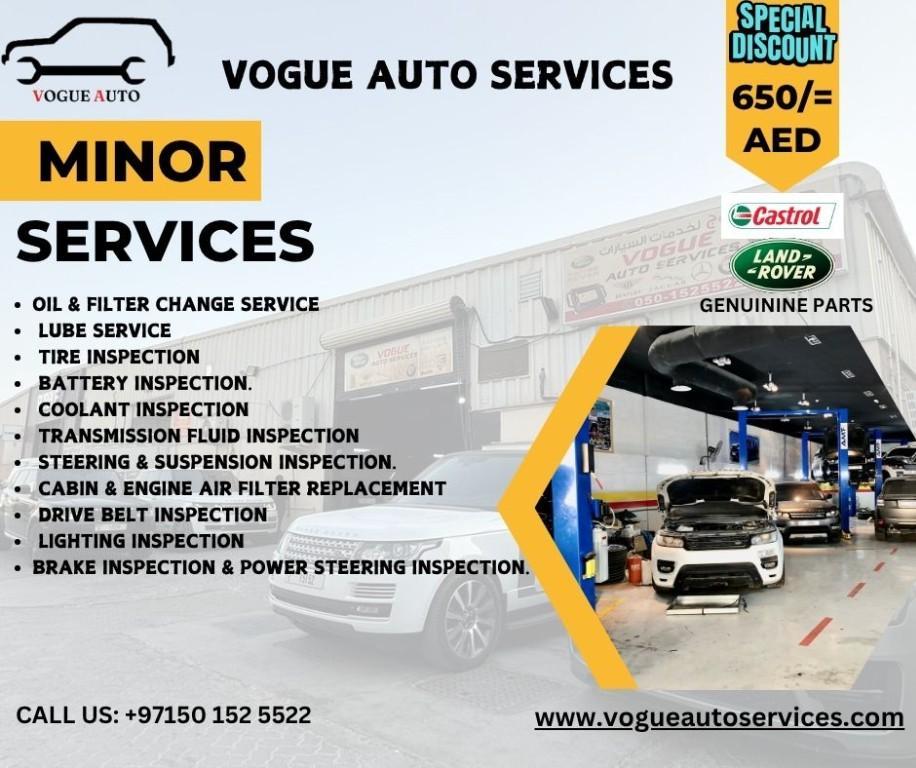 Land Rover Minor Services in Dubai in United Arab Emirates - Image 1