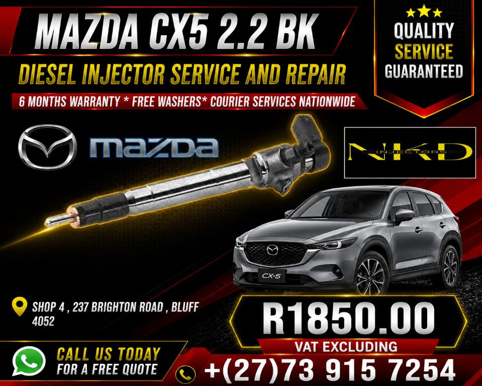 Recondition Mazda CX5 2.2L Diesel Injectors in South Africa - Image 1