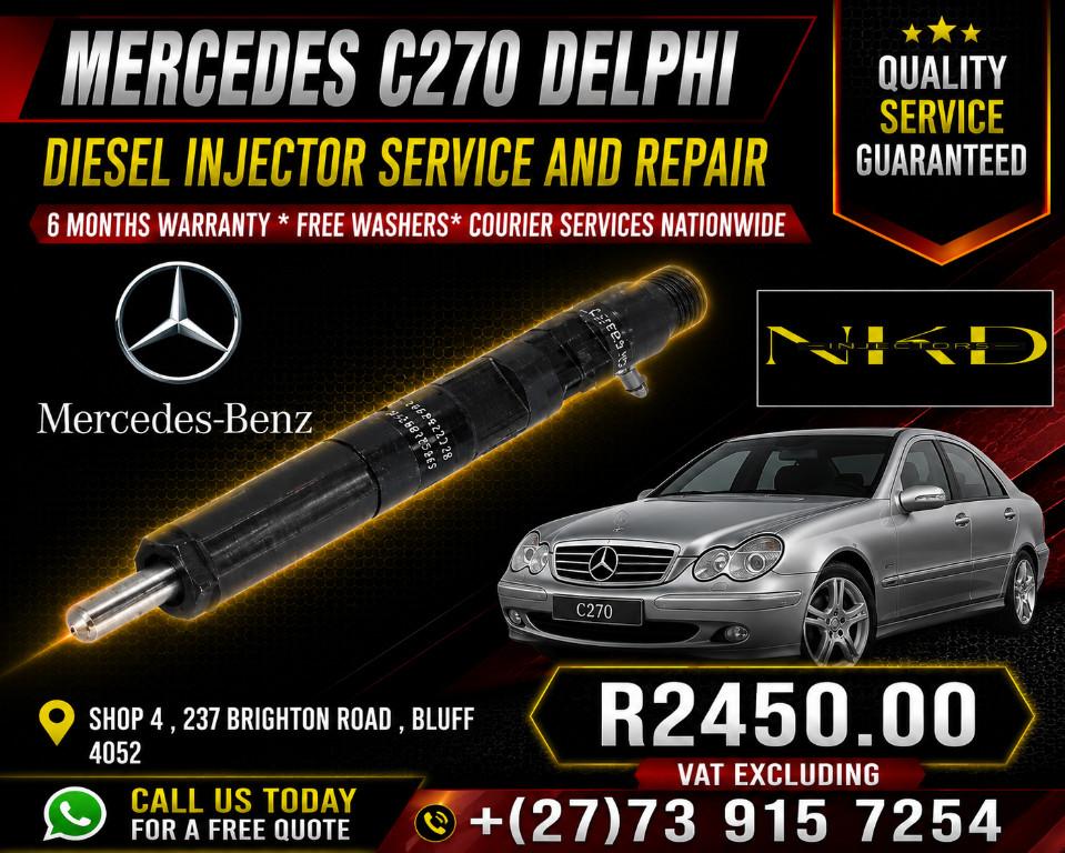 Recondition Mercedes C270 Delphi Diesel Injectors in South Africa - Image 1