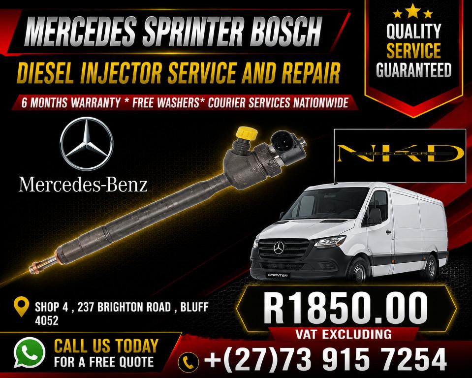 Recondition Mercedes Sprinter Bosch Diesel Injectors in South Africa - Image 1