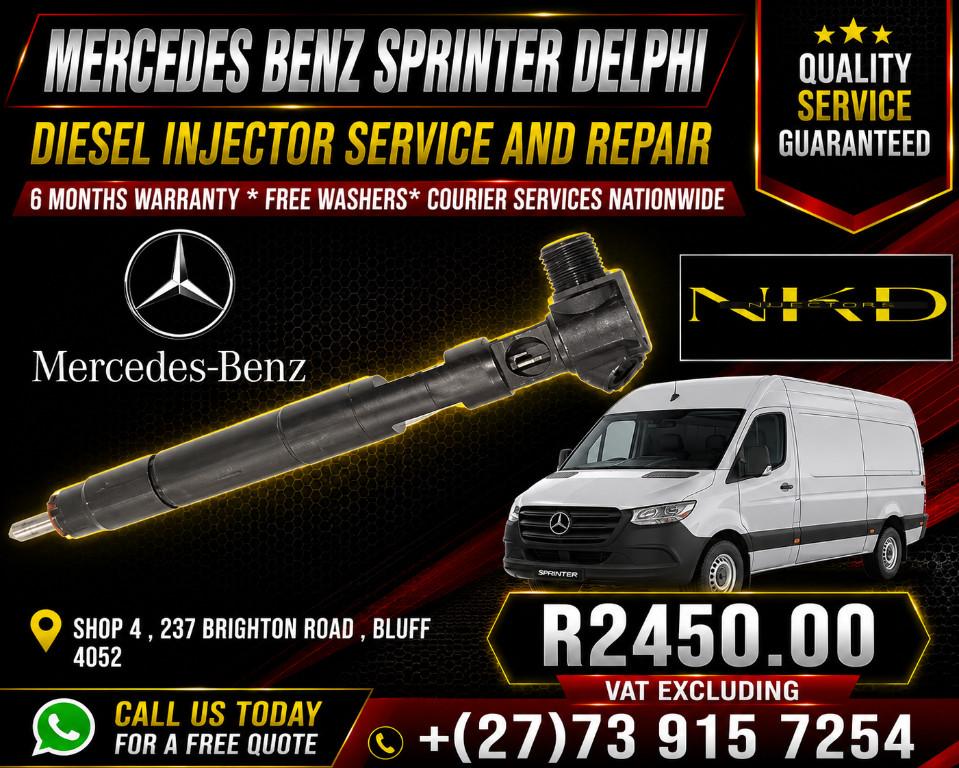 Recondition Mercedes Sprinter Delphi Diesel Injectors in South Africa - Image 1
