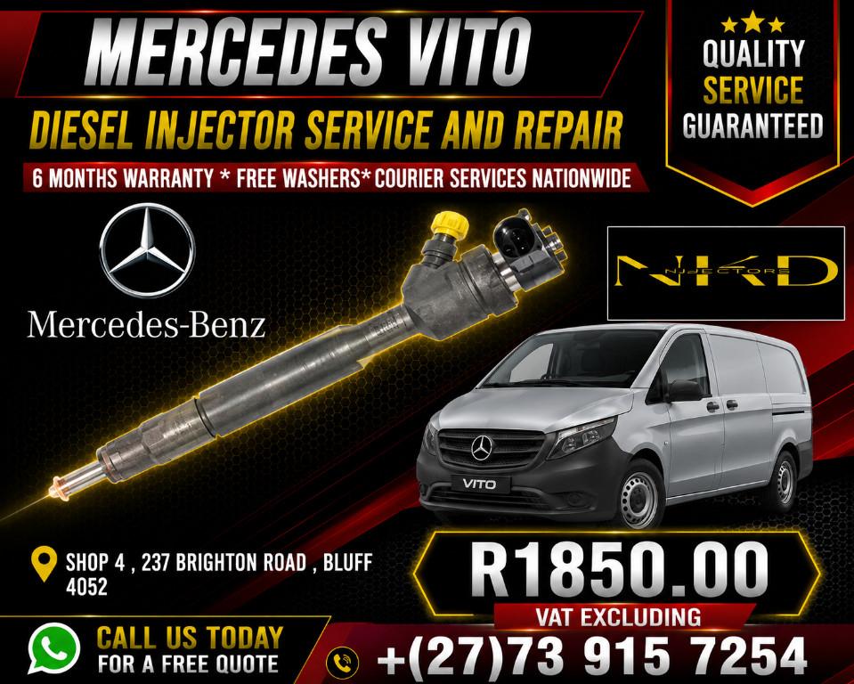 Recondition Mercedes Vito Diesel Injectors in South Africa - Image 1
