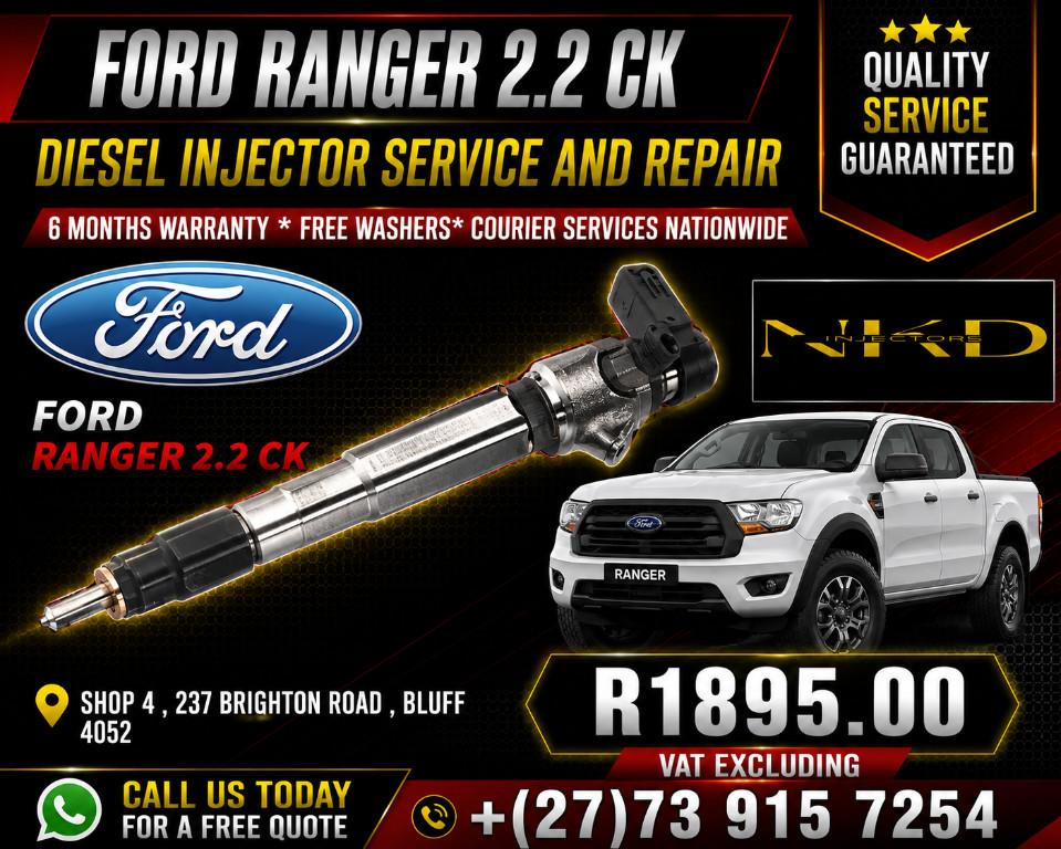 Recondition Ford Ranger 2.2L Diesel Injectors in South Africa - Image 1