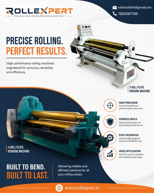 High-Performance Roll Plate Bending Machines | Rollexpert in Pune - Image 1