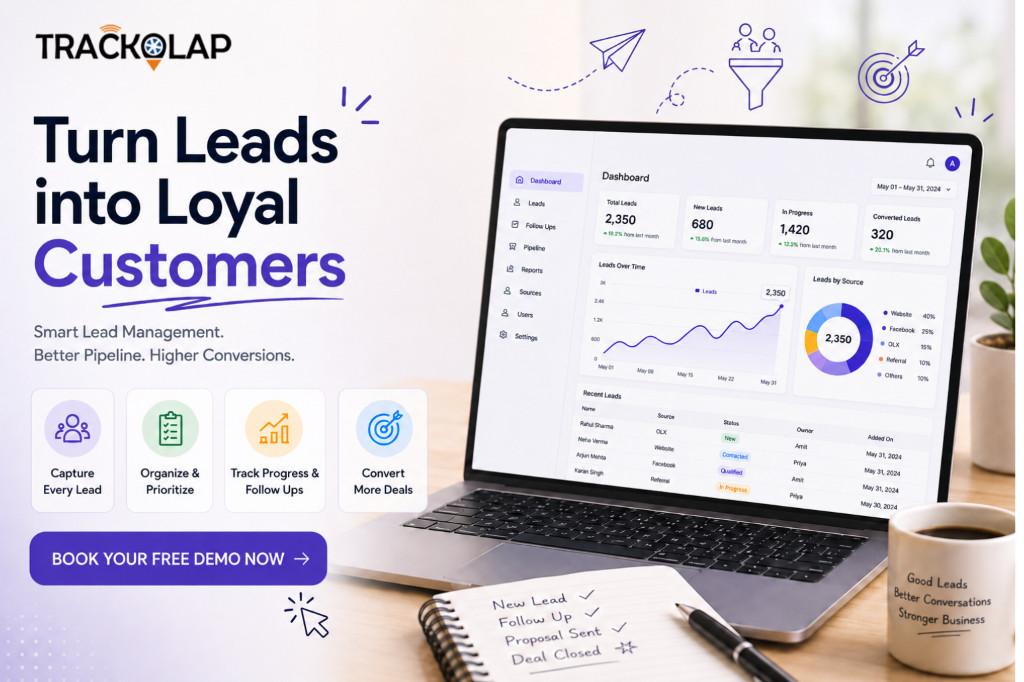 Boost Sales Performance with TrackOlap Lead Management Software in Paharganj - Image 1