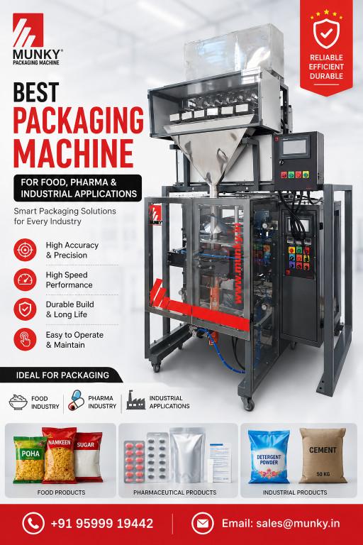Best Packing Machine by Munky Packaging Machine in India - Image 1