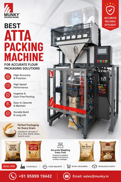 Best Atta Packing Machine for Accurate Flour Packaging Solutions in India - Image 1