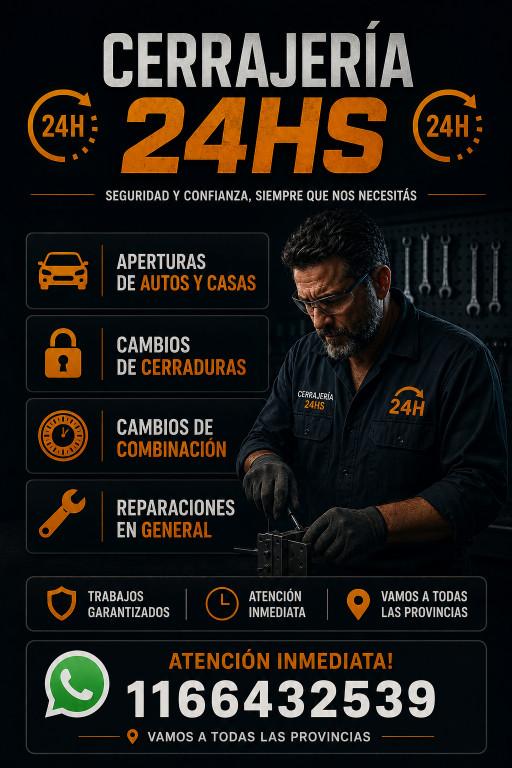 CERRAJERIALOS365DIASDELAÑOESTAMOSPARAYUDARTE24HORASSSSSSSSSSSSSS en Argentina - Imagen 2