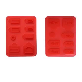 8 Pcs Set Game Console Dust Plug Silicone Protector … in Singapore - Image 1